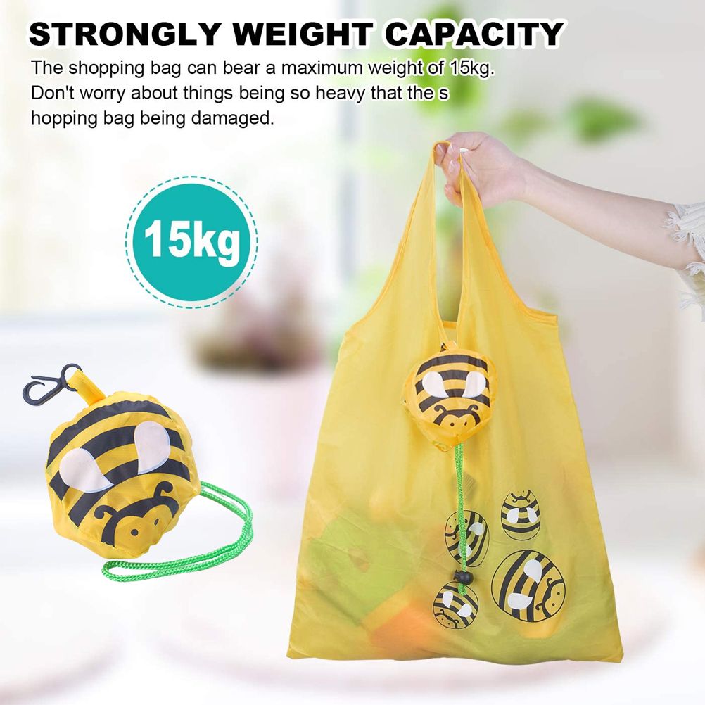 Reusable Grocery Bags Shopping Bags Collapsible Tear Resistant and Waterproof view 4