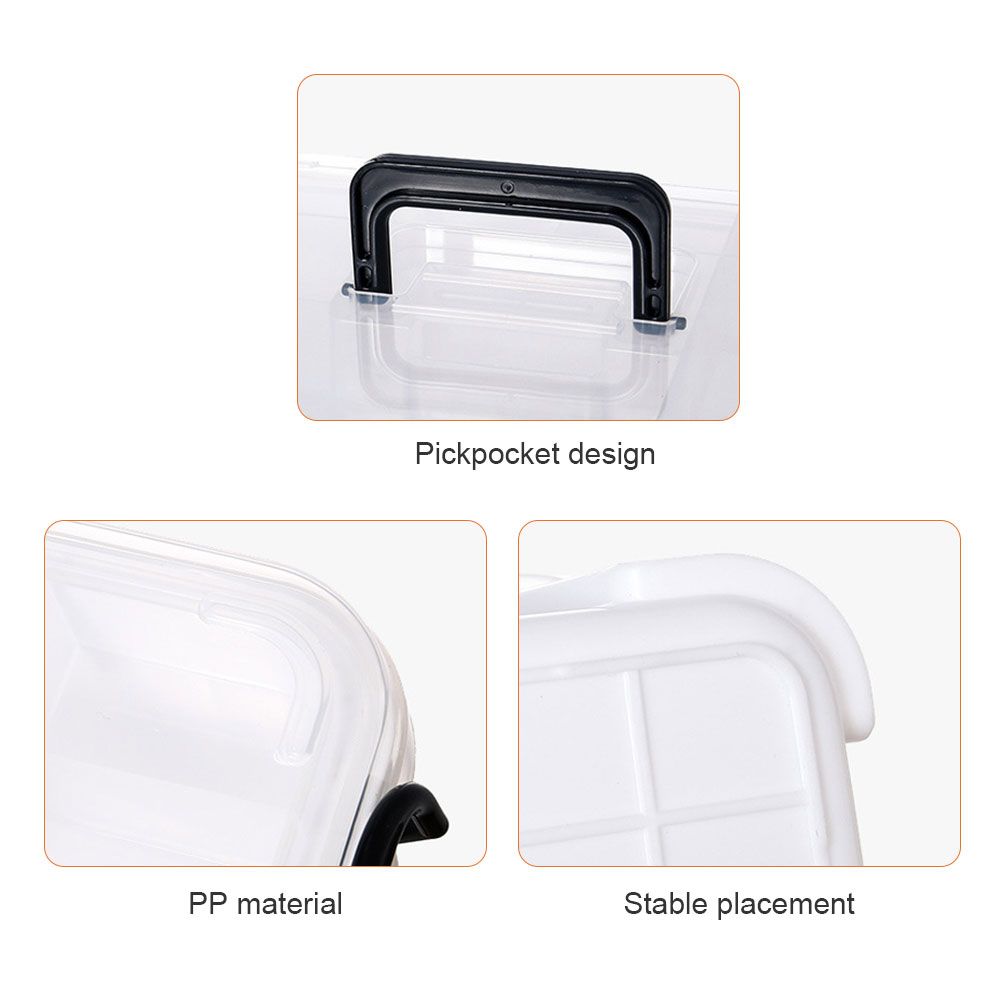 Transparent First Aid Box Portable Medicines Storage Box Safety Emergency Kits view 9