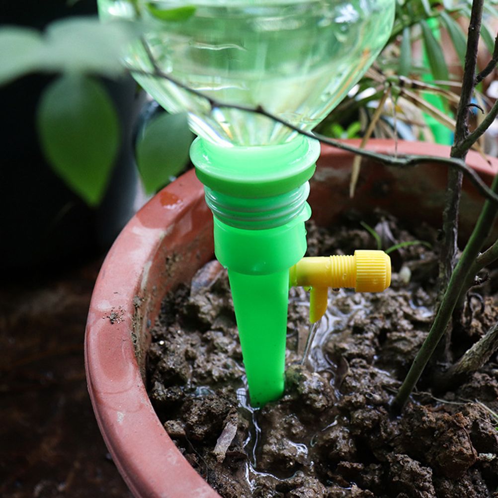 12pcs Self Watering Spikes Plant Waterer Automatic Vacation Drip Irrigation view 6