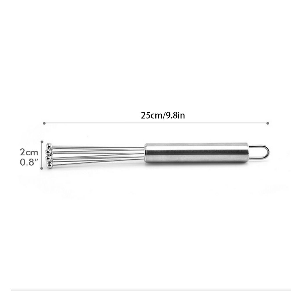 Stainless Steel Balls Whisk Egg Beater Mixing Cooking Tools Firm Durable Cream view 12