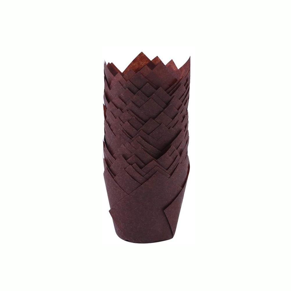 150 Pieces Mini Baking Cups Tulip Baking Cups Cupcake Liners Muffin Liners for