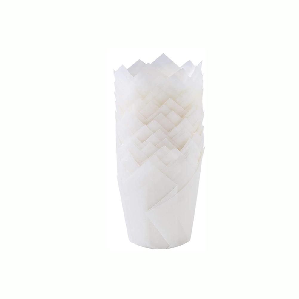 150 Pieces Mini Baking Cups Tulip Baking Cups Cupcake Liners Muffin Liners for
