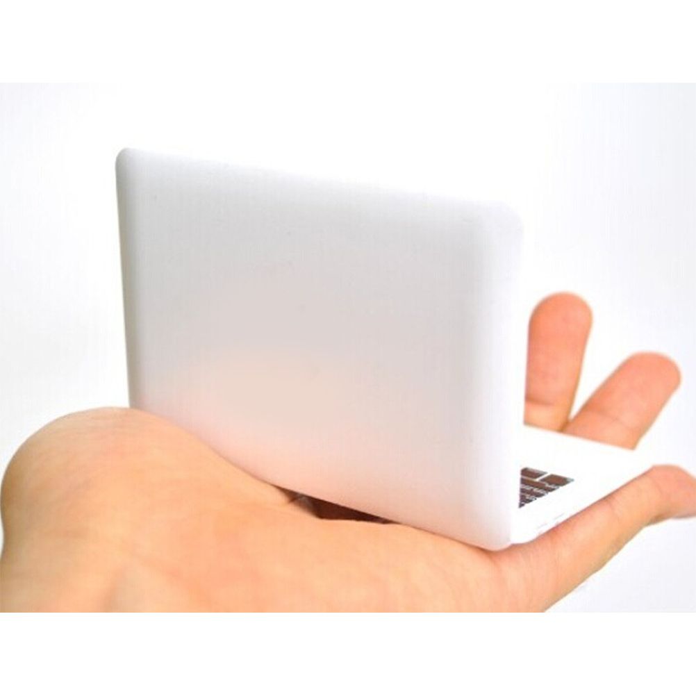 Mini Pocket Laptop Mirror Computer Glass Mirror Home Notebook Mirror view 3