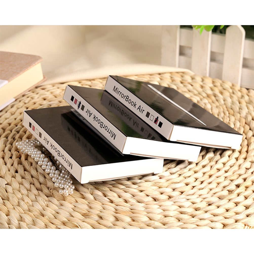 Mini Pocket Laptop Mirror Computer Glass Mirror Home Notebook Mirror view 8