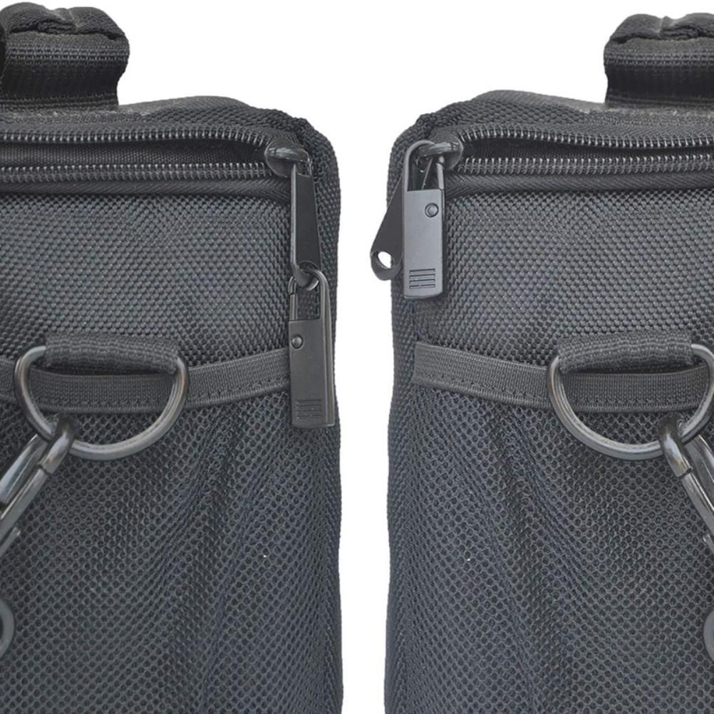 4PCS Zipper Pulls Tab Replacement Metal Zip Head Extension for Suitcase view 5