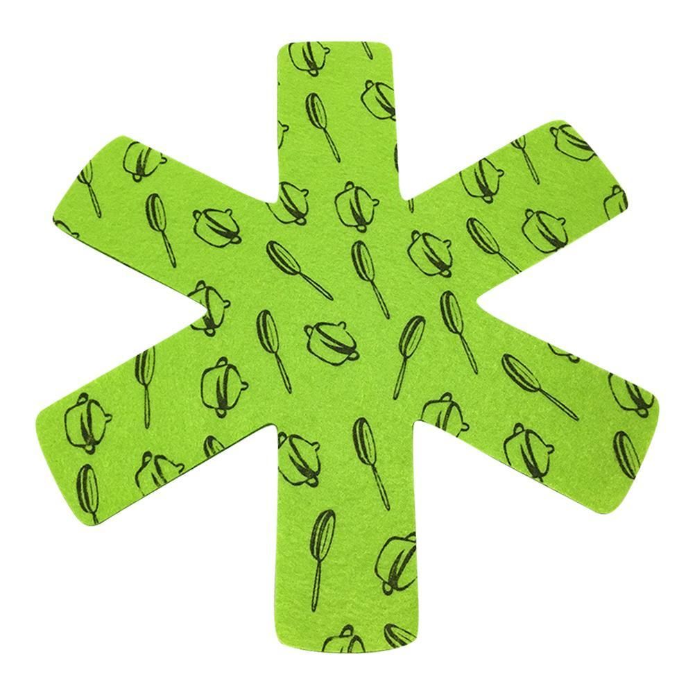 12pcs Pot Pan Protectors Non Woven Divider Pads Reusable Pot Protection Pads view 3