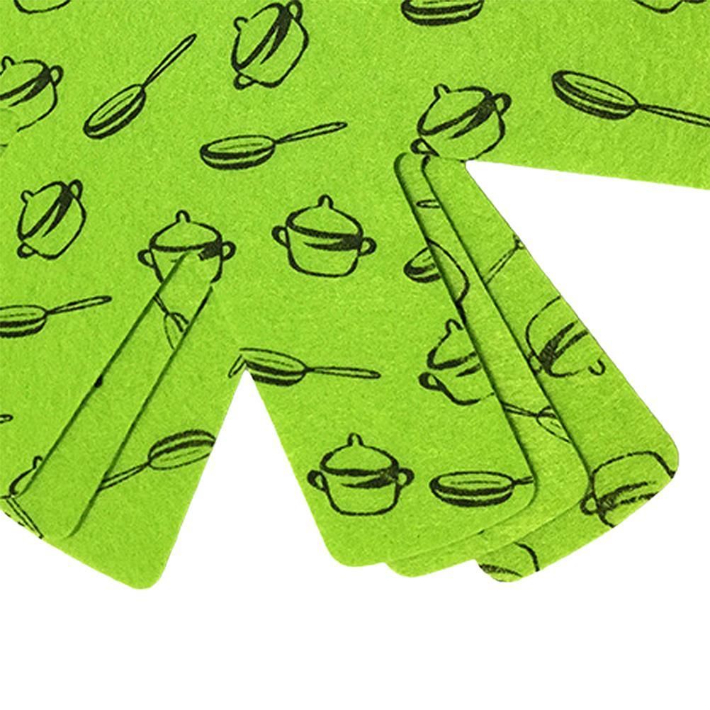 12pcs Pot Pan Protectors Non Woven Divider Pads Reusable Pot Protection Pads view 4