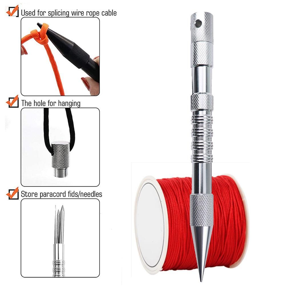 6/12 Pcs Umbrella Rope Knitting Needle Set Nail Paracord Needle Spike with view 6
