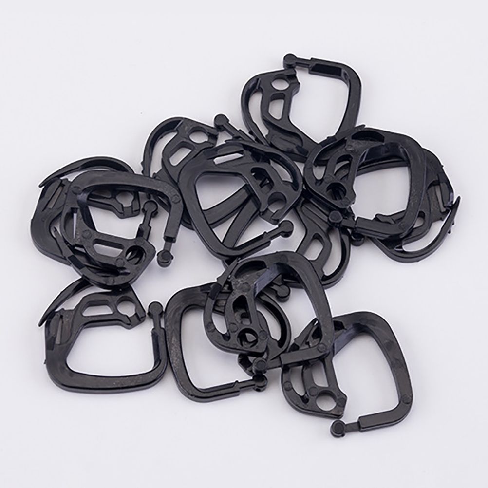 100 Pcs Shading Net Hooks Plastic Hanging Hooks for Greenhouse Shade Fabric view 2