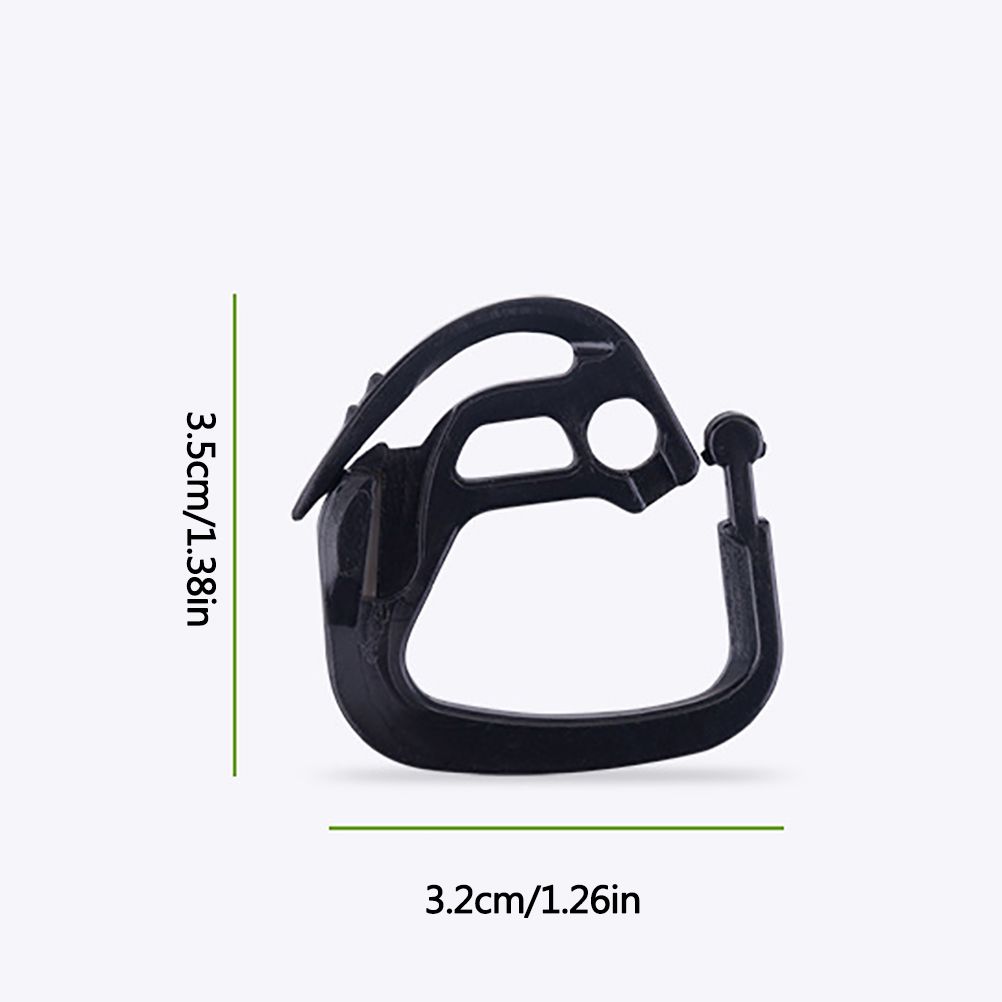 100 Pcs Shading Net Hooks Plastic Hanging Hooks for Greenhouse Shade Fabric view 4