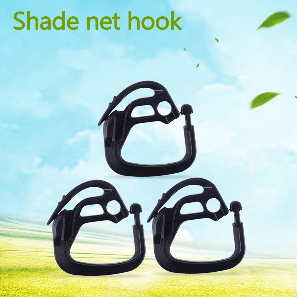 100 Pcs Shading Net Hooks Plastic Hanging Hooks for Greenhouse Shade Fabric view 7