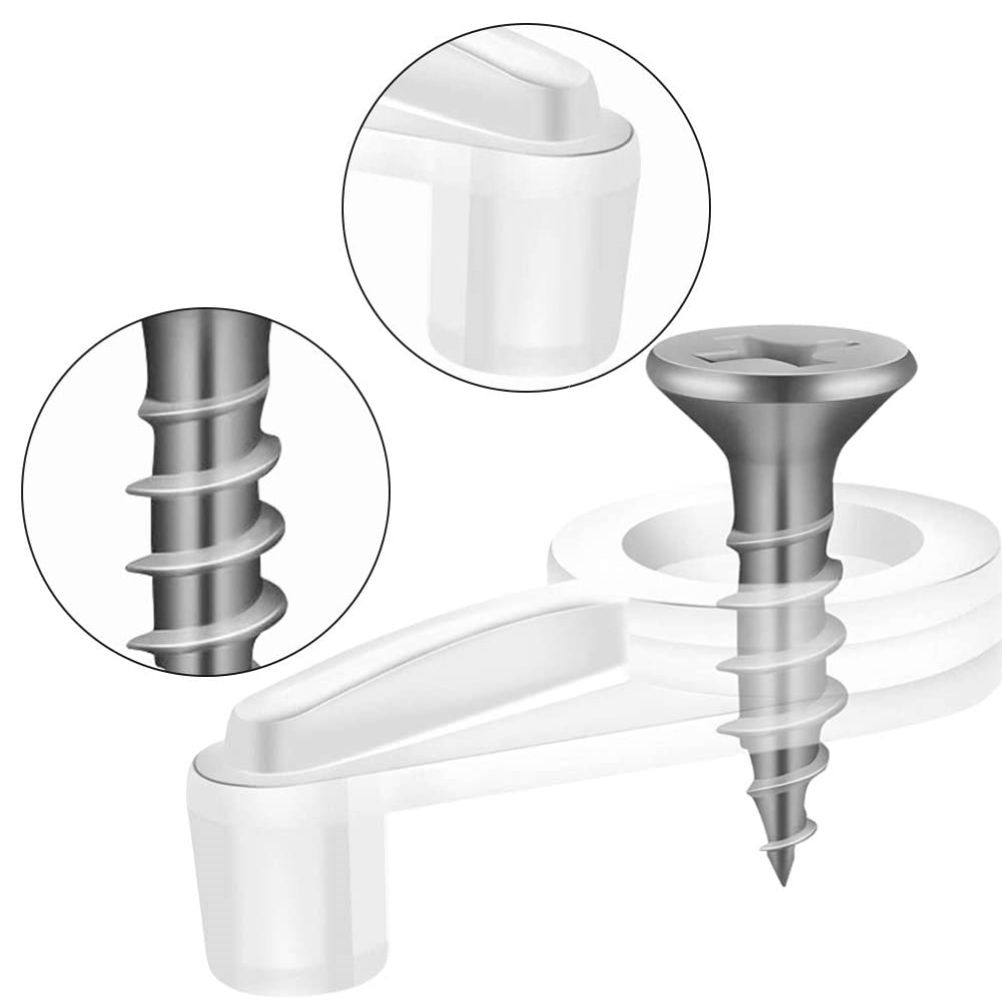 50PCS Glass Retainer Clips Glass Panel Clips Mirror Clips Non Slip Waterproof view 3