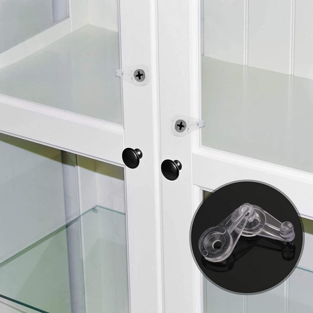 50PCS Glass Retainer Clips Glass Panel Clips Mirror Clips Non Slip Waterproof view 7