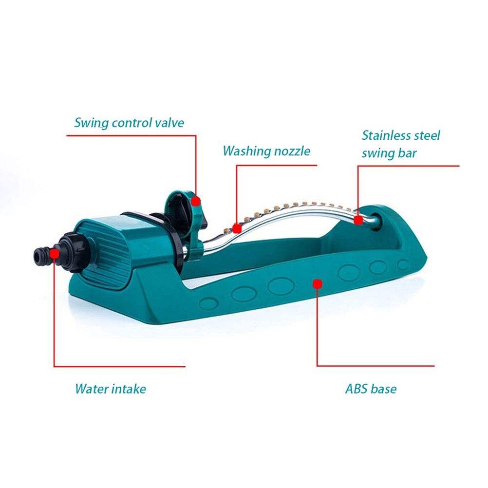 Garden Sprinklers Sprayer Automatic Swing Nozzle Lawn Sprinkler Garden Lawn view 4