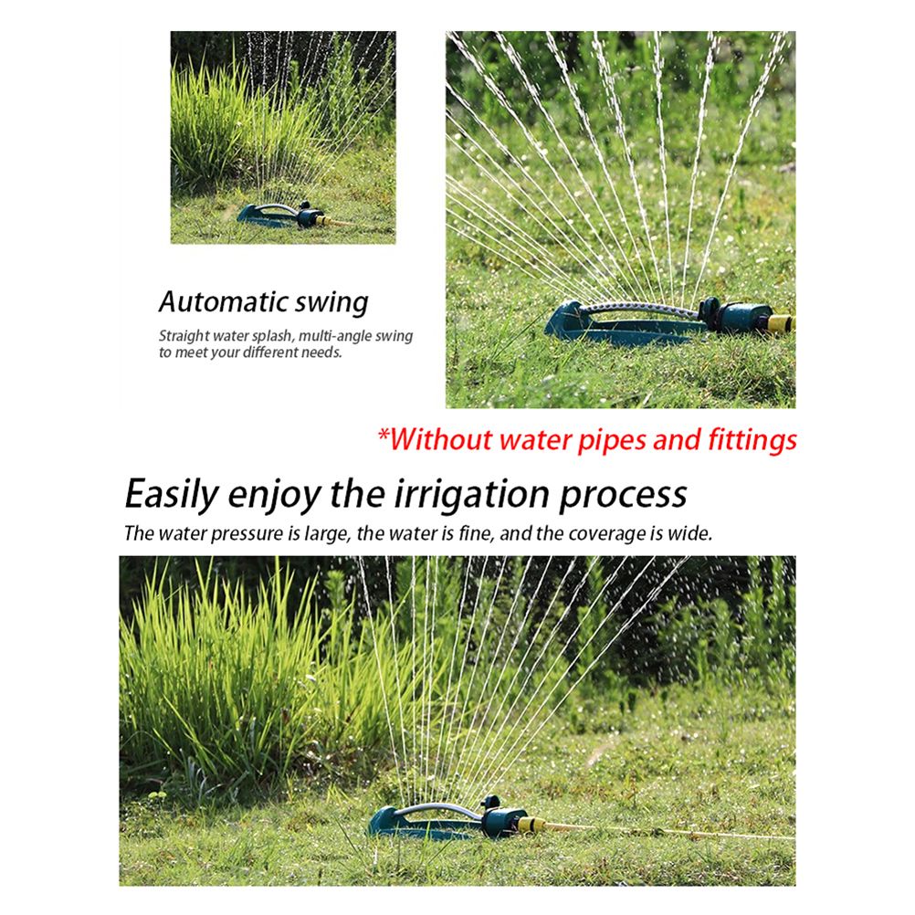 Garden Sprinklers Sprayer Automatic Swing Nozzle Lawn Sprinkler Garden Lawn view 6