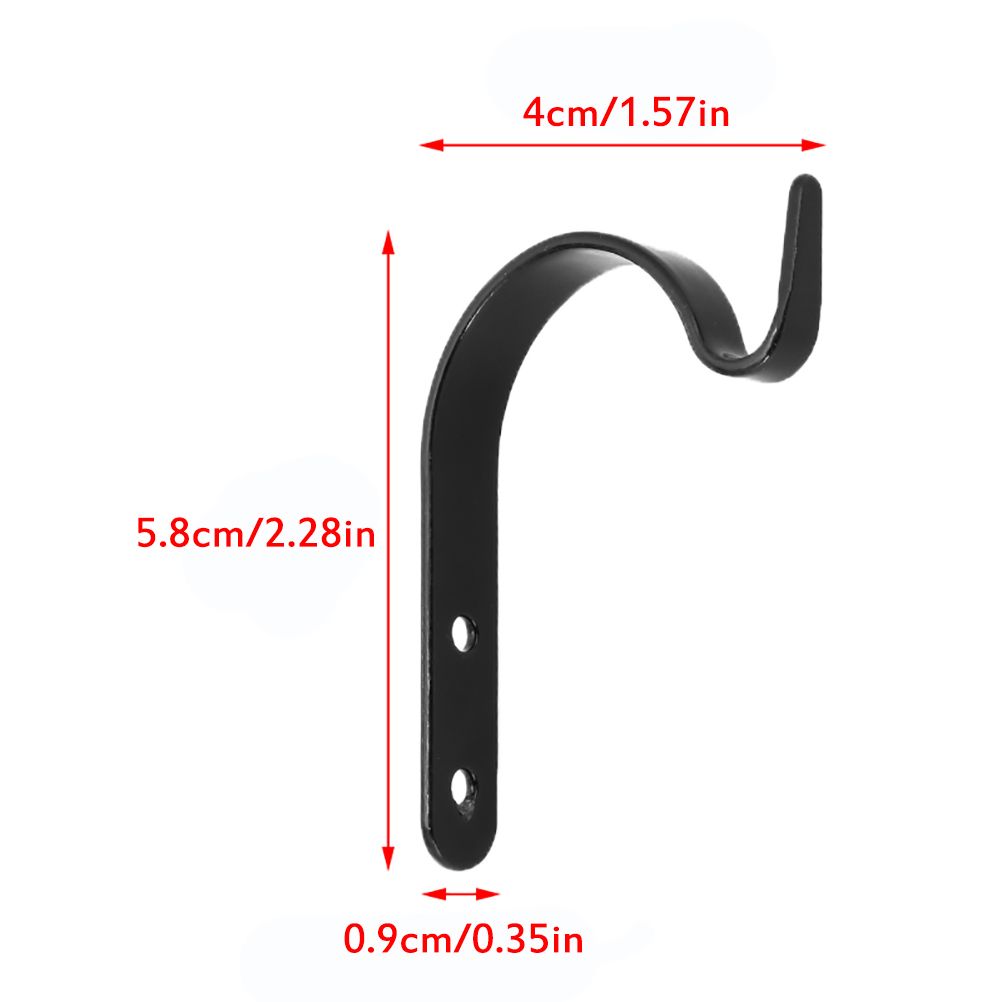 10Pcs Iron Garden Wall Light Hanging Flower Plant Hanger Pot Bracket Holder view 2