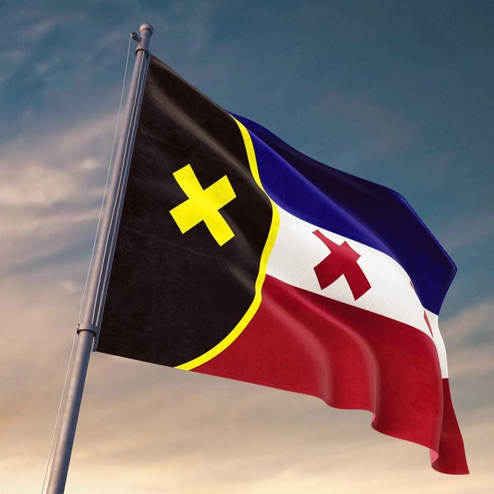 90x150cm Premium Flag for Lmanburg Flag Double Sided Printed Polyester view 5