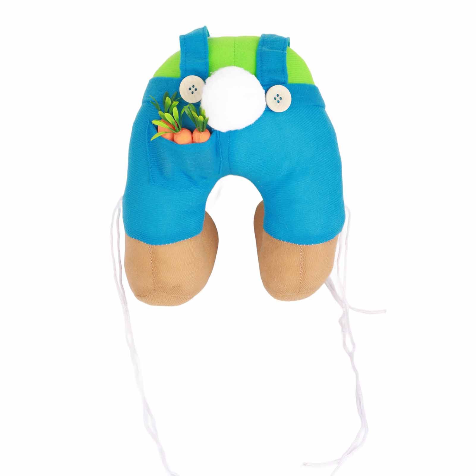 Easter Bunny Wreath Bunny Butt Ears Wreath Cartoon Bunny Shape Wreath Easter view 7