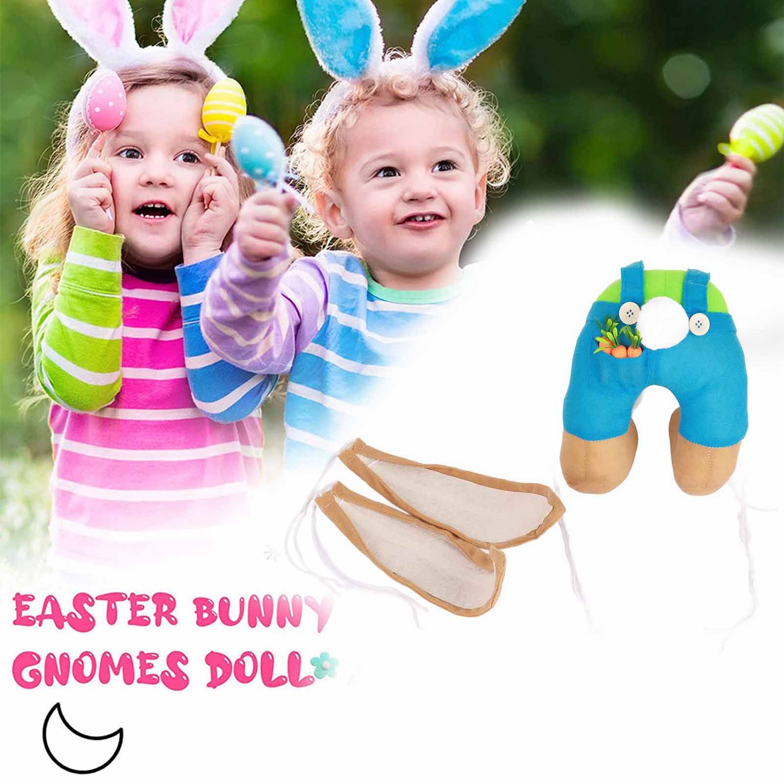 Easter Bunny Wreath Bunny Butt Ears Wreath Cartoon Bunny Shape Wreath Easter view 11
