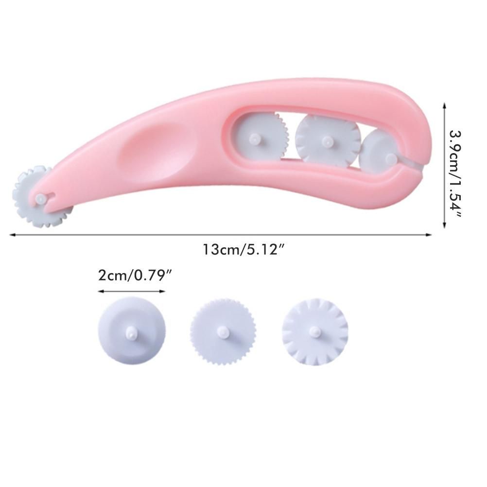 4PCS Fondant Cutter Embossing Rolls Cake Decorating Tool Fondant Roller for view 2
