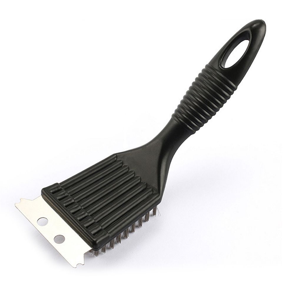 2Pcs BBQ Grill Brushes Stainless Steel Bristles Cleaning Brushes Barbecue view 6