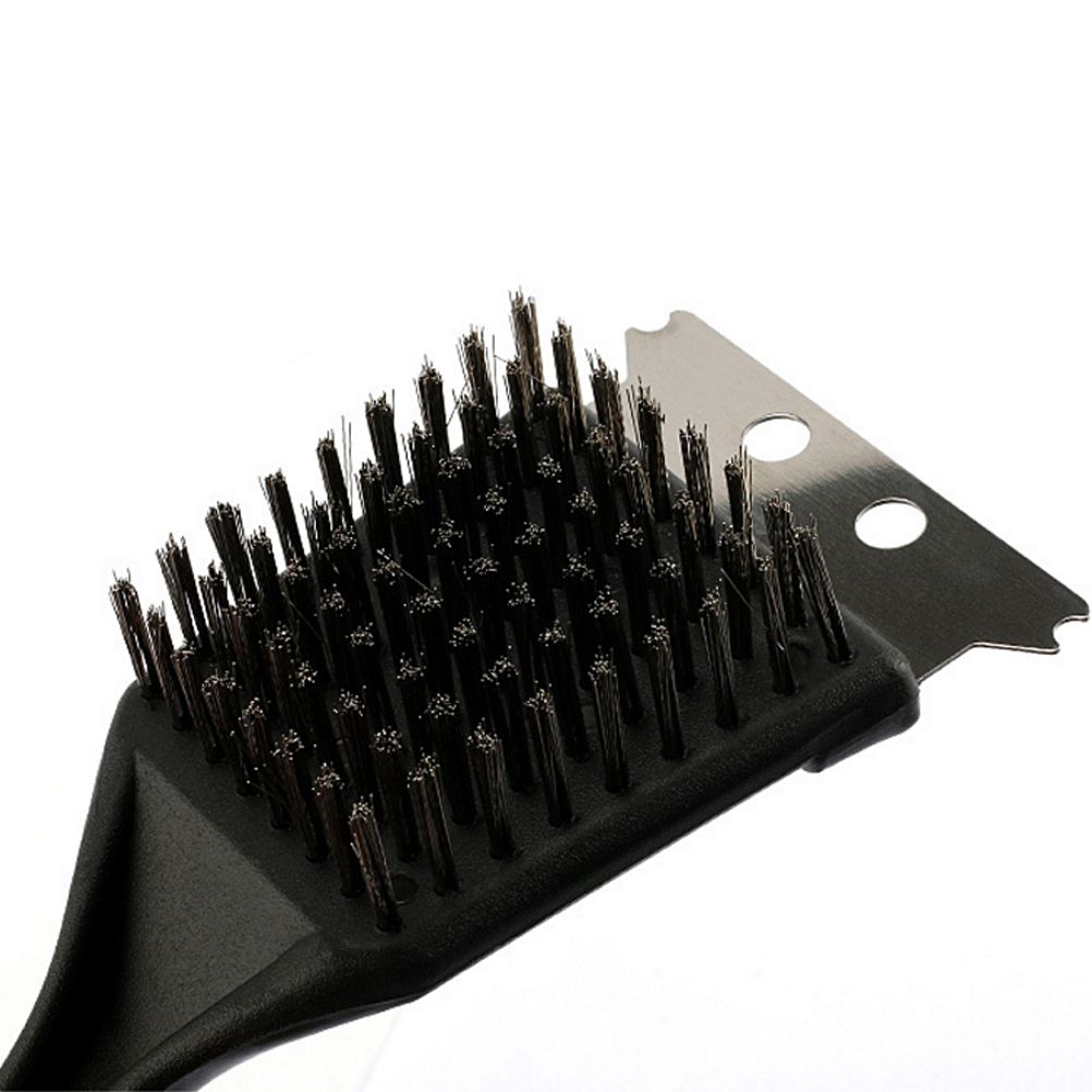 2Pcs BBQ Grill Brushes Stainless Steel Bristles Cleaning Brushes Barbecue view 8
