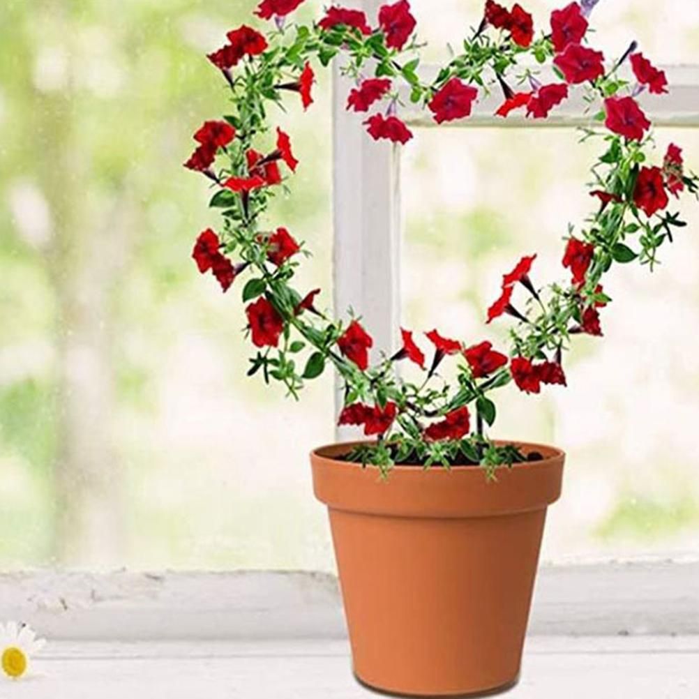 2 Pcs Black Iron Garden Trellis for Climbing Plant Vine Plant Metal Support view 4