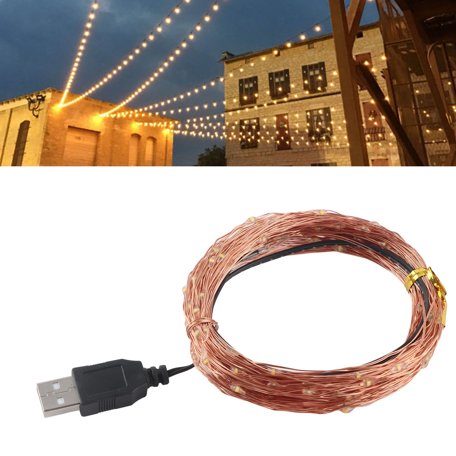 Fairy Lights USB Powered String Lights Holiday Lights Fairy String Lights for view 11