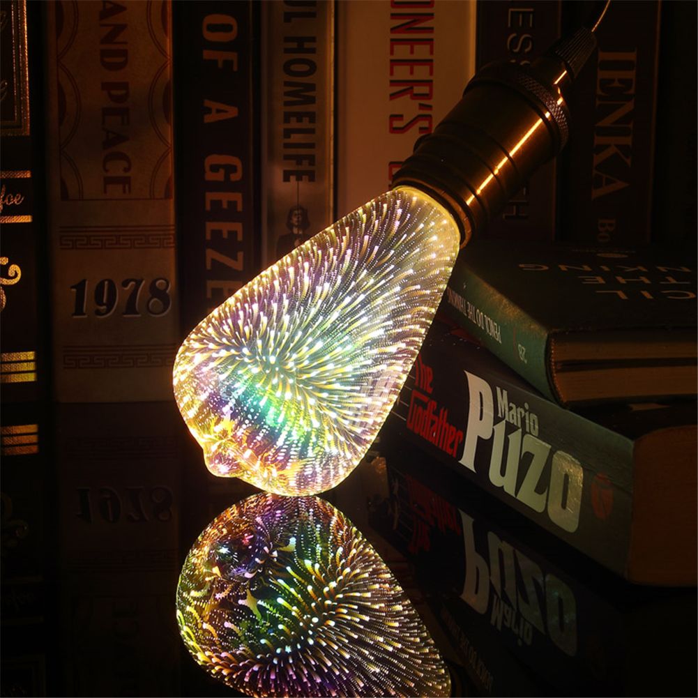 3D Firework LED Bulb LED Light Bulbs 3D Firework Effect 4W E27 Firework LED view 2