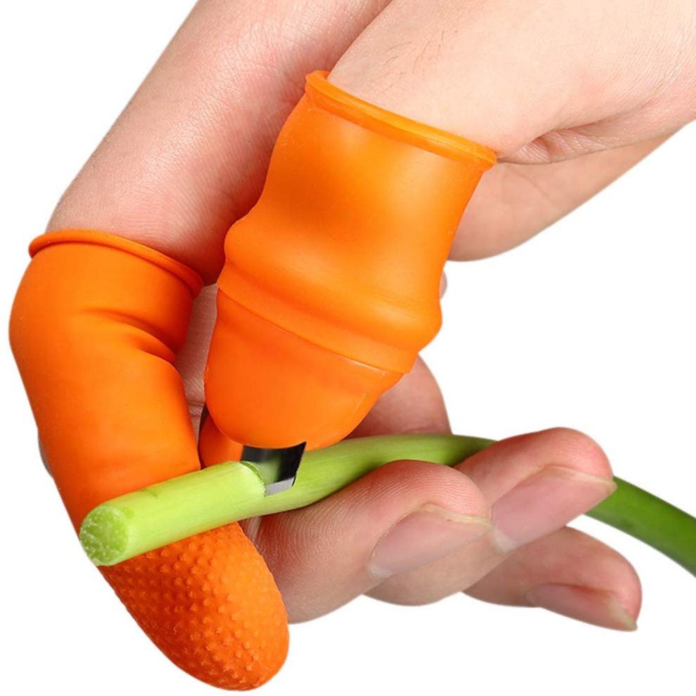 Picking Thumb Cutter Finger Sleeve Set Picking Tool for Harvesting Plant view 9