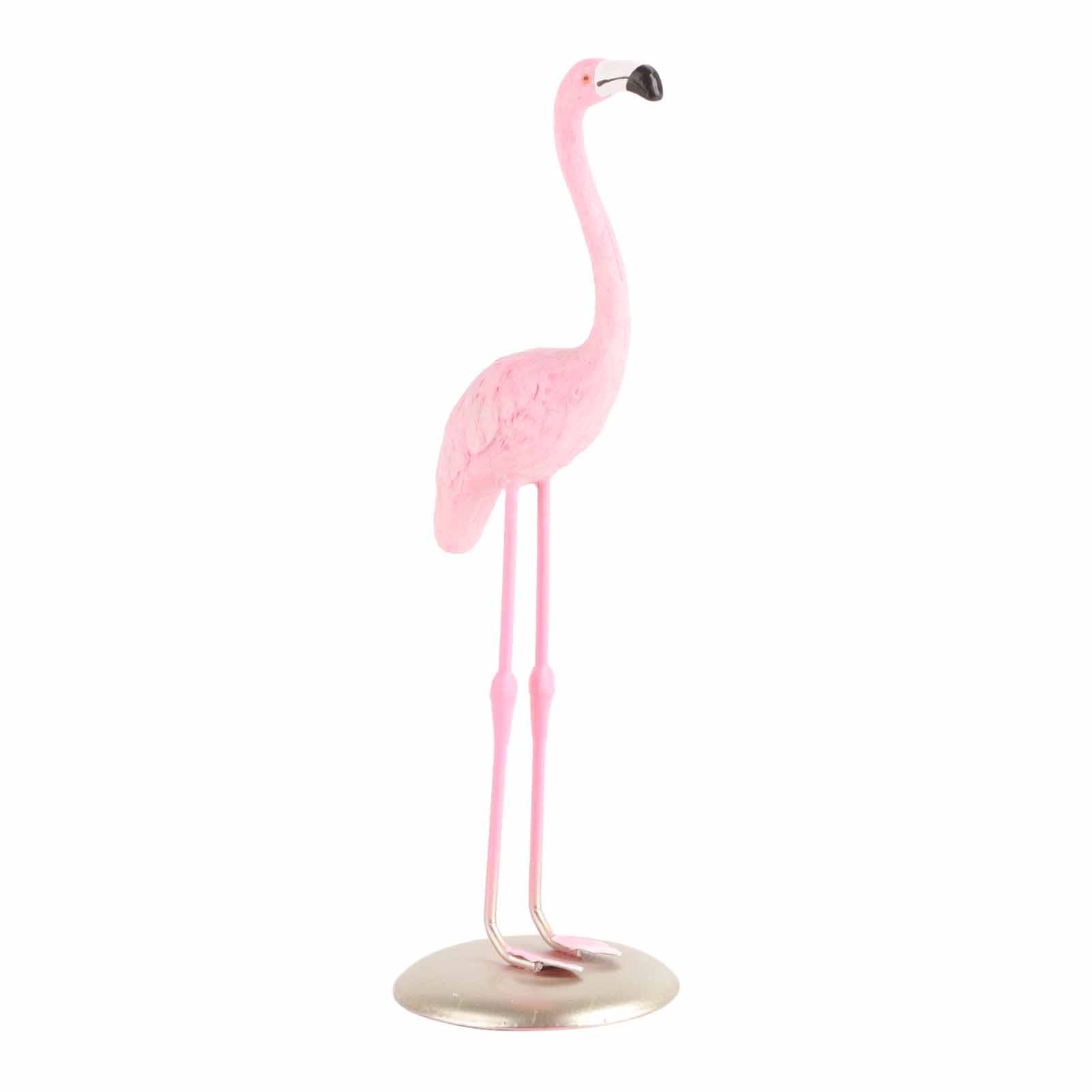 Cute Resin Pink Flamingo Ornament Tabletop Decoration Living Room Decoration — image 1