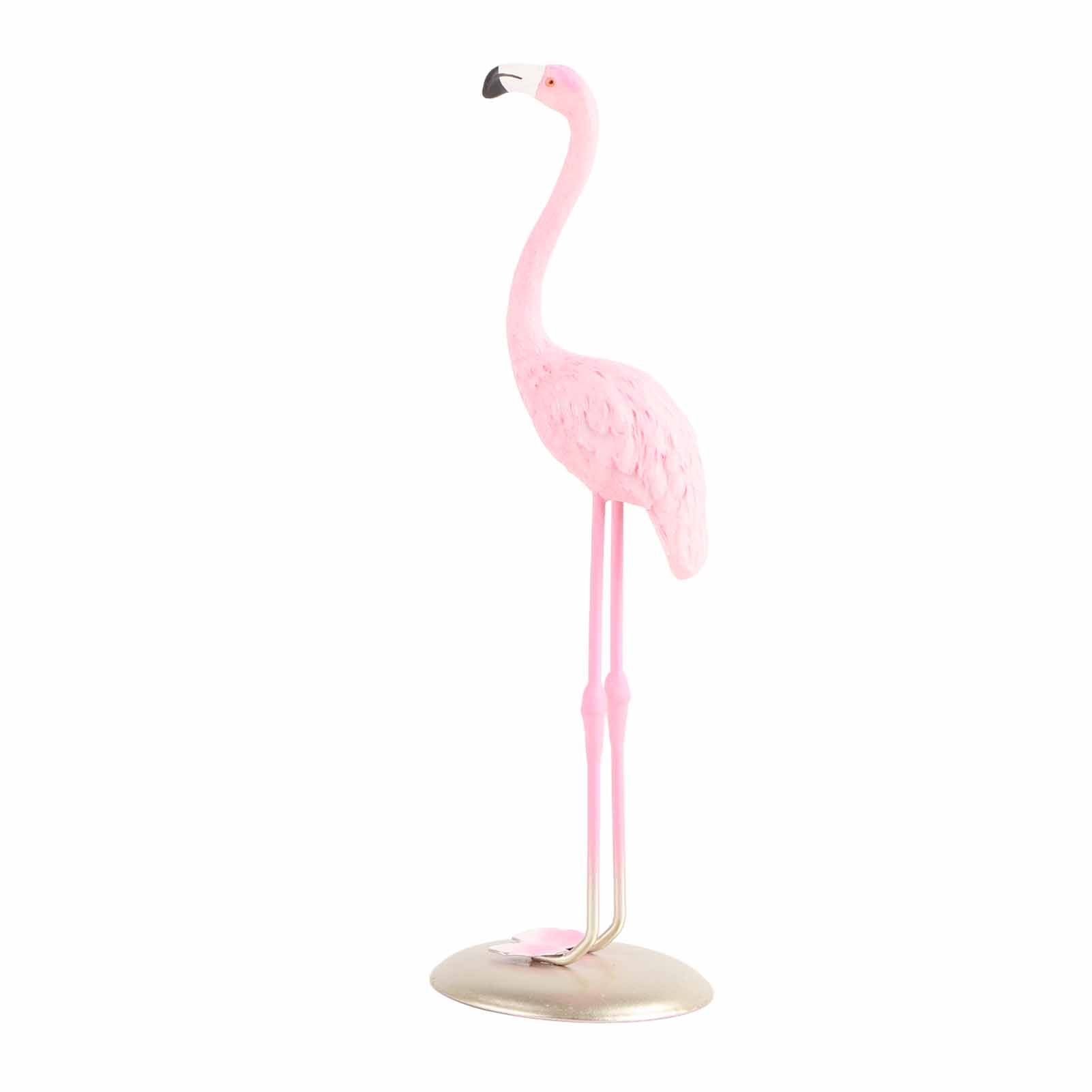 Cute Resin Pink Flamingo Ornament Tabletop Decoration Living Room Decoration view 3