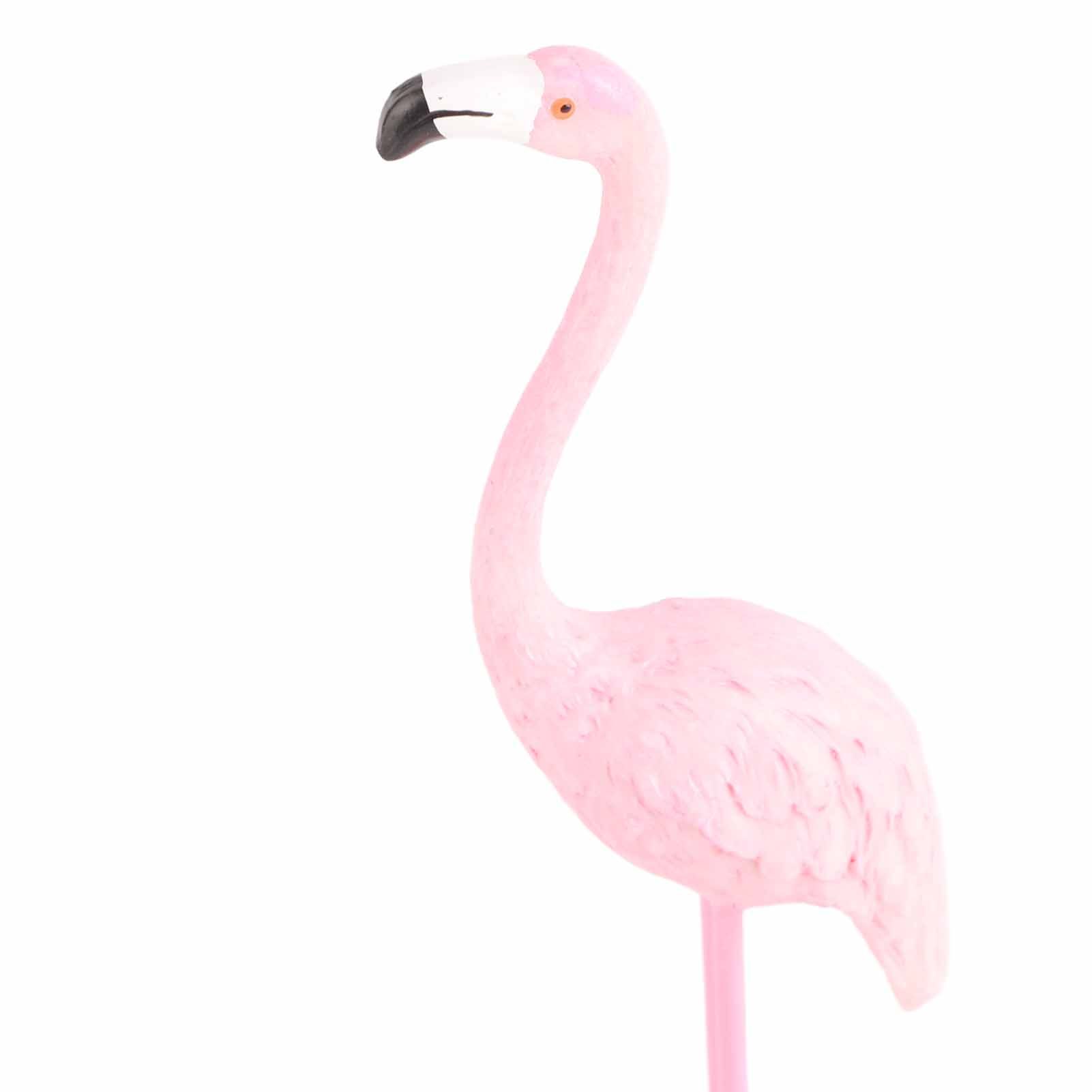 Cute Resin Pink Flamingo Ornament Tabletop Decoration Living Room Decoration view 5