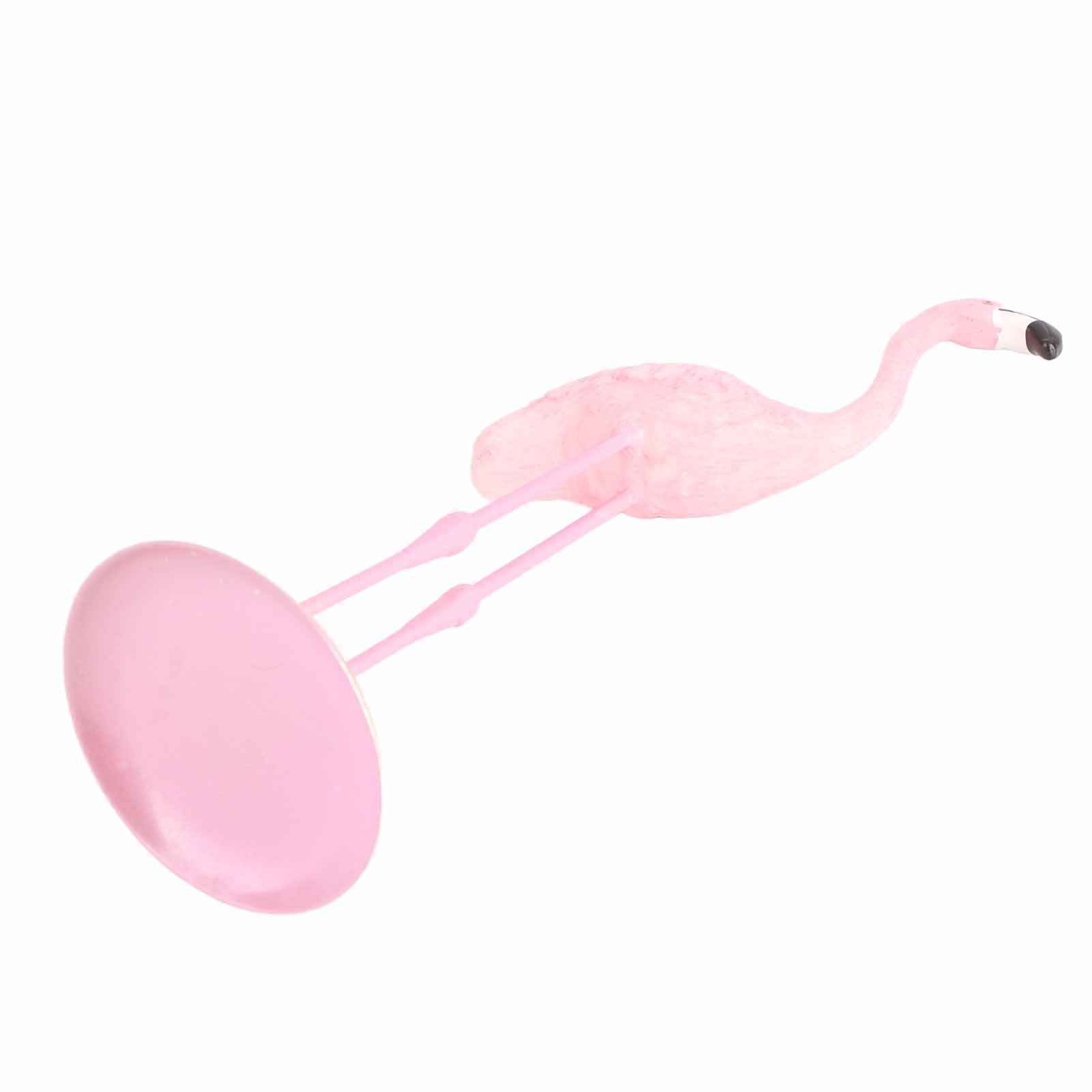 Cute Resin Pink Flamingo Ornament Tabletop Decoration Living Room Decoration view 10