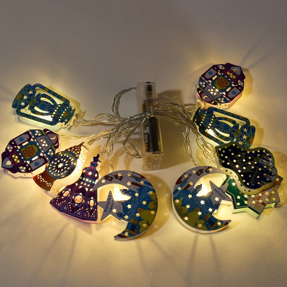 Eid Mubarak Led String Lights Ramadan Decoration for Home Muslim Party view 7
