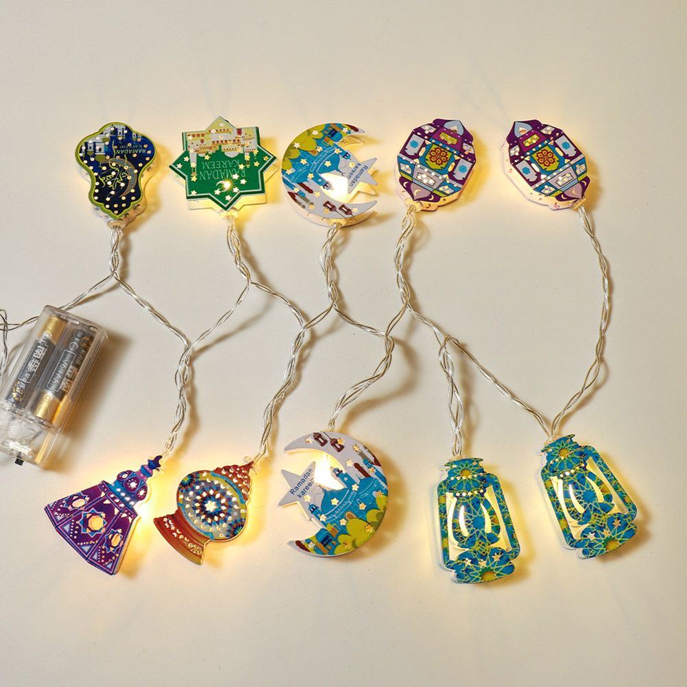 Eid Mubarak Led String Lights Ramadan Decoration for Home Muslim Party view 8