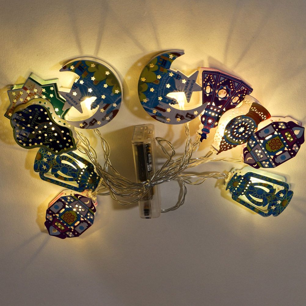 Eid Mubarak Led String Lights Ramadan Decoration for Home Muslim Party view 10