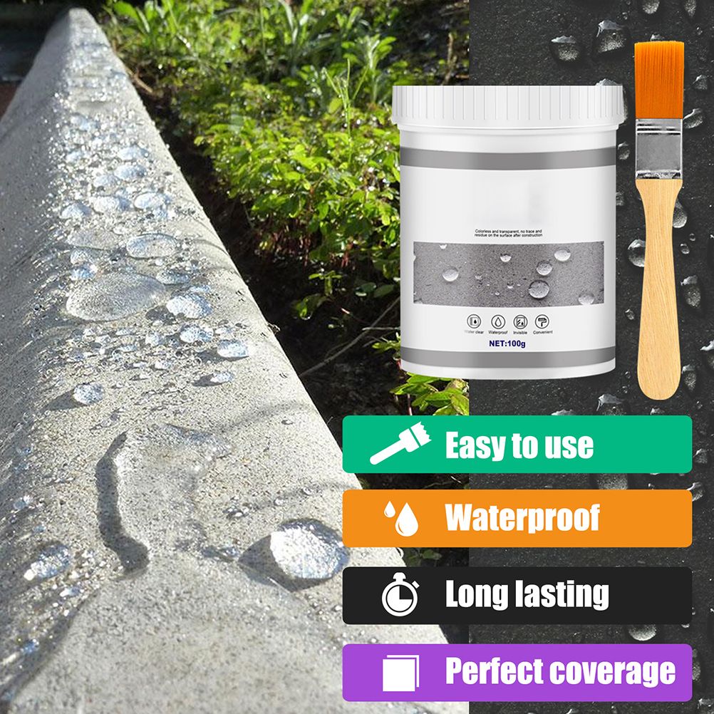 Liquid Rubber Waterproof Sealant Multi Surface Leak Repair Indoor and Outdoor view 6