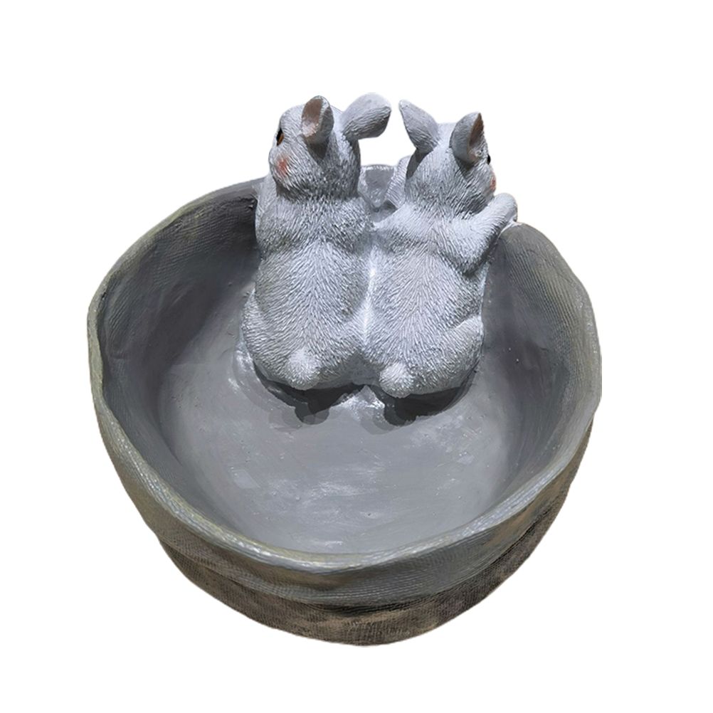 Rabbit Flower Pot Succulent Planter Garden Pots Bunny Decorative Flower Pot view 5