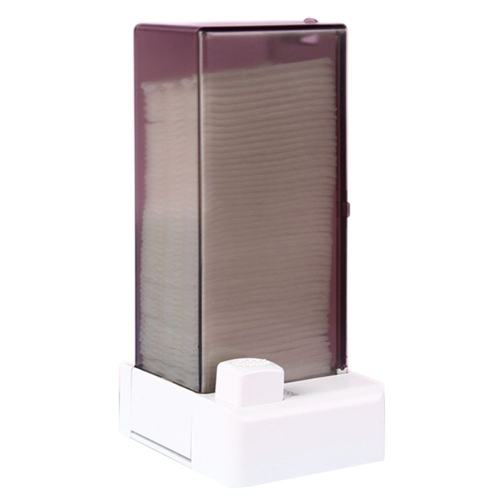 Automatic Cotton Pad Dispenser Press Out Makeup Cotton Holder Dispenser
