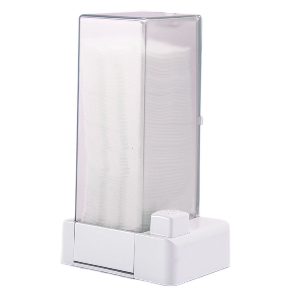 Automatic Cotton Pad Dispenser Press Out Makeup Cotton Holder Dispenser
