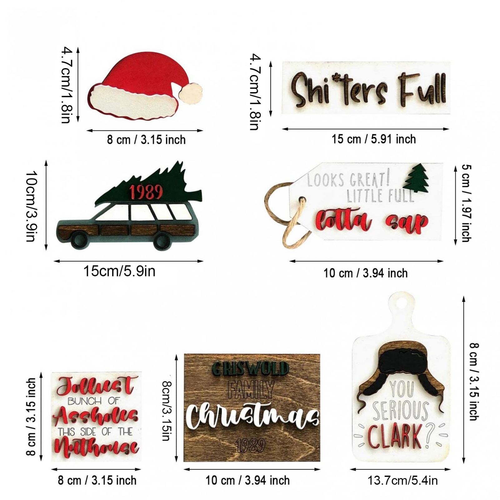 Christmas Layered Tray Decoration view 3
