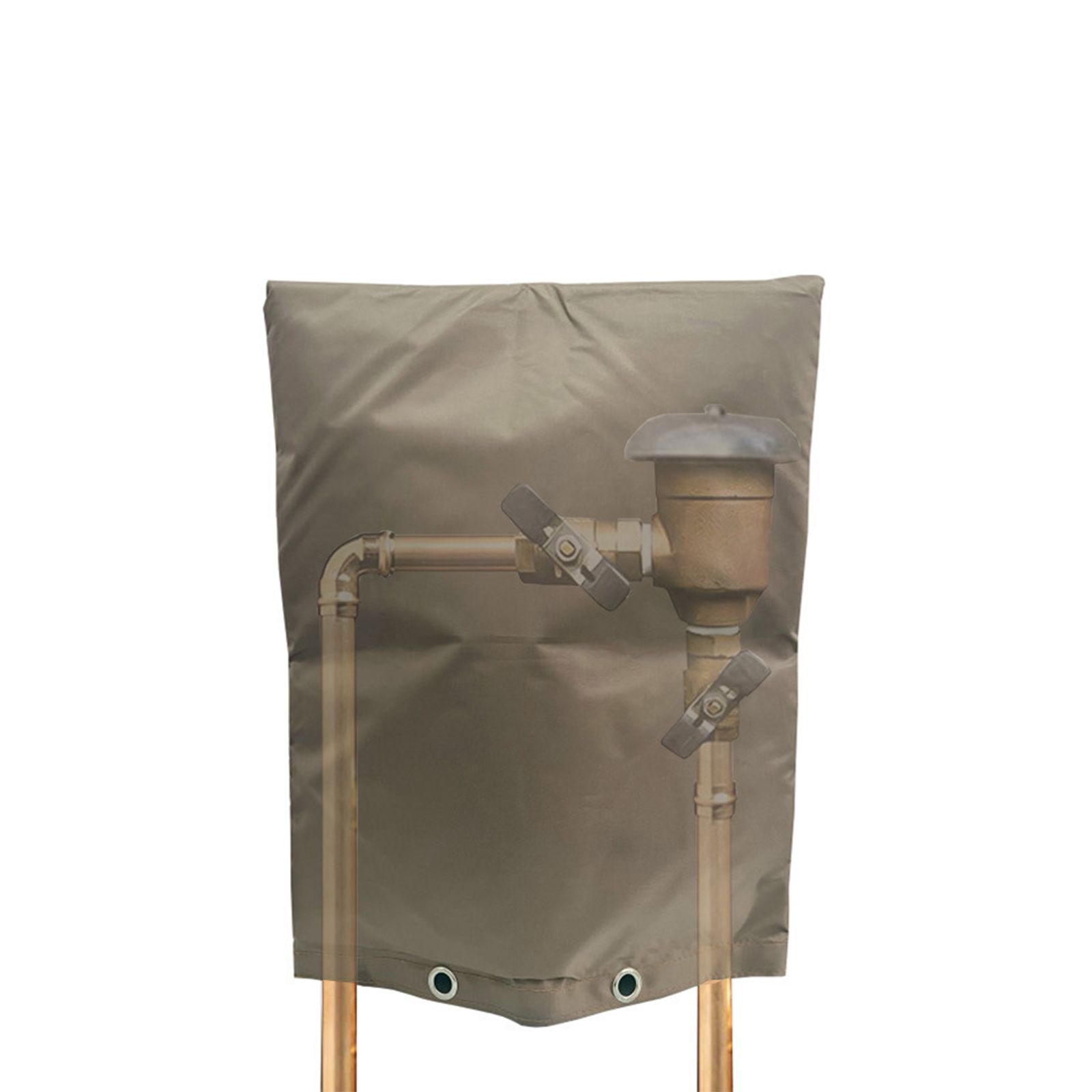 Backflow Preventer Insulation Cover 16 x 20in Backflow Preventer Cover for view 2