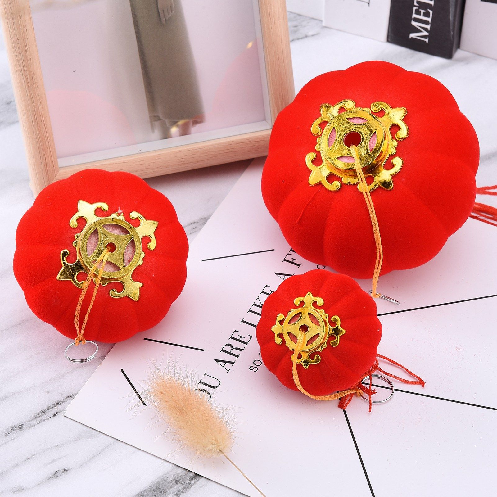 Lanterns Round Small Handcrafted Lantern Decoration for Tent RV Courtyard view 10