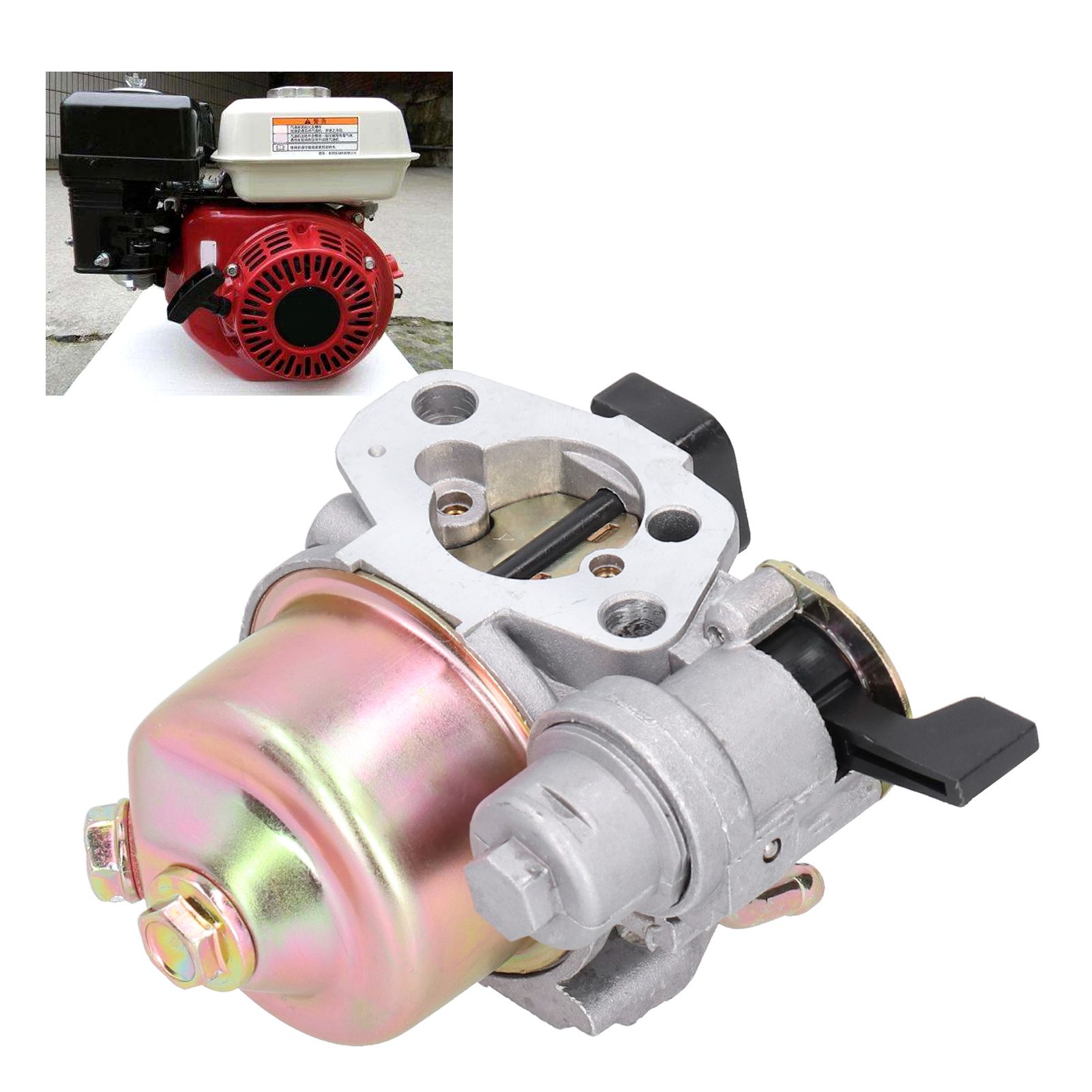 Carburetor Set Replacement Aluminum Garden Tool Accessories for GX160 5.5HP GX200 view 10