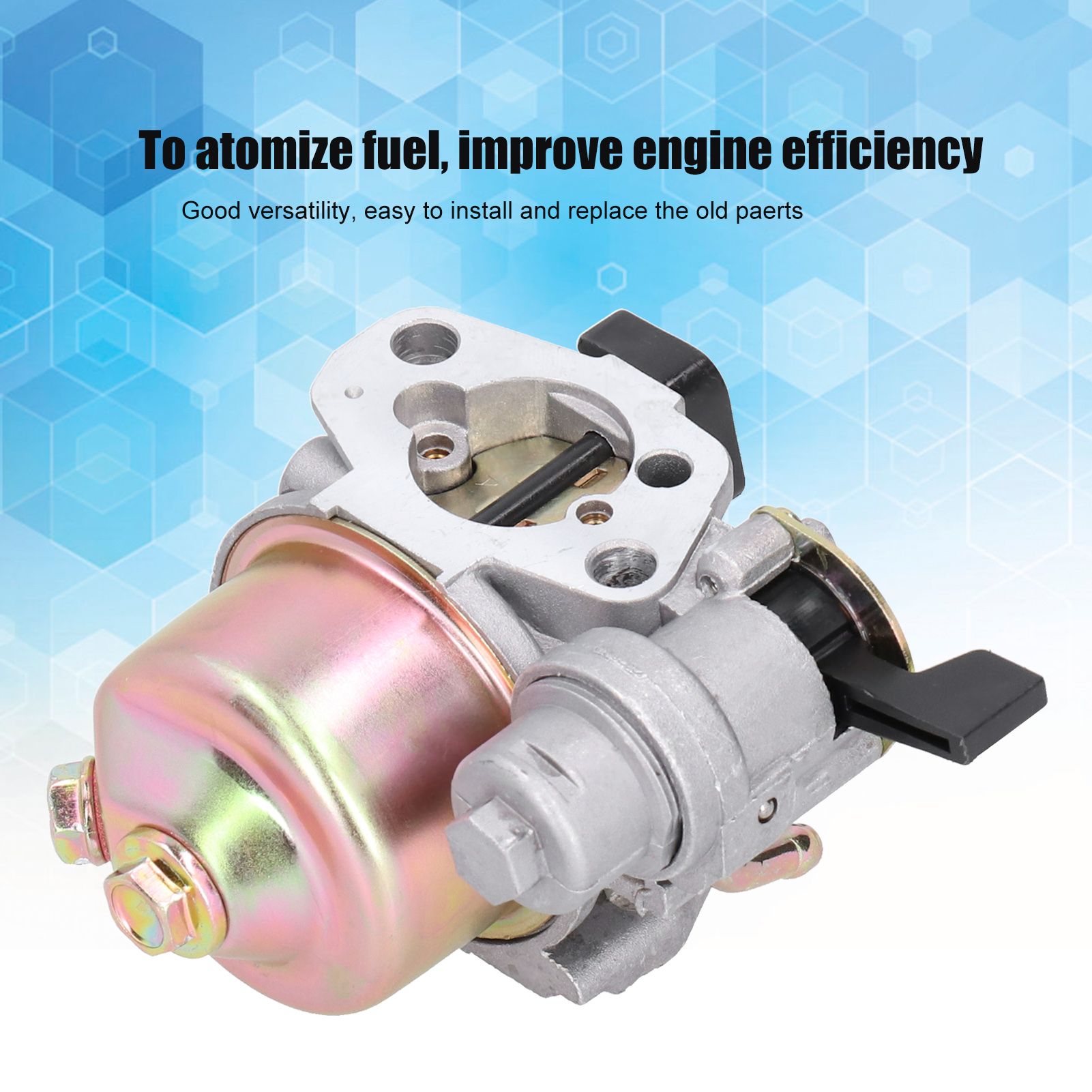 Carburetor Set Replacement Aluminum Garden Tool Accessories for GX160 5.5HP GX200 view 13