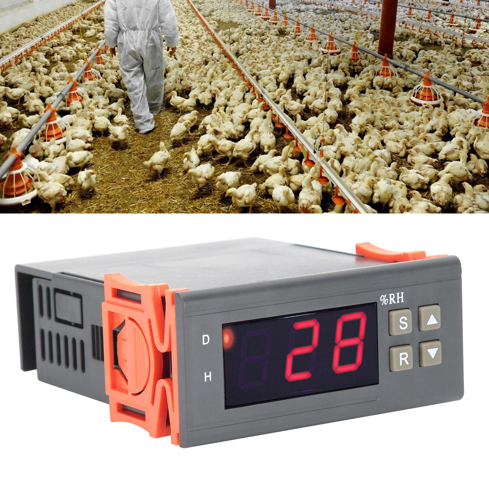MH‑13001 220V Automatic Digital Humidity Controller with Dehumidify view 10