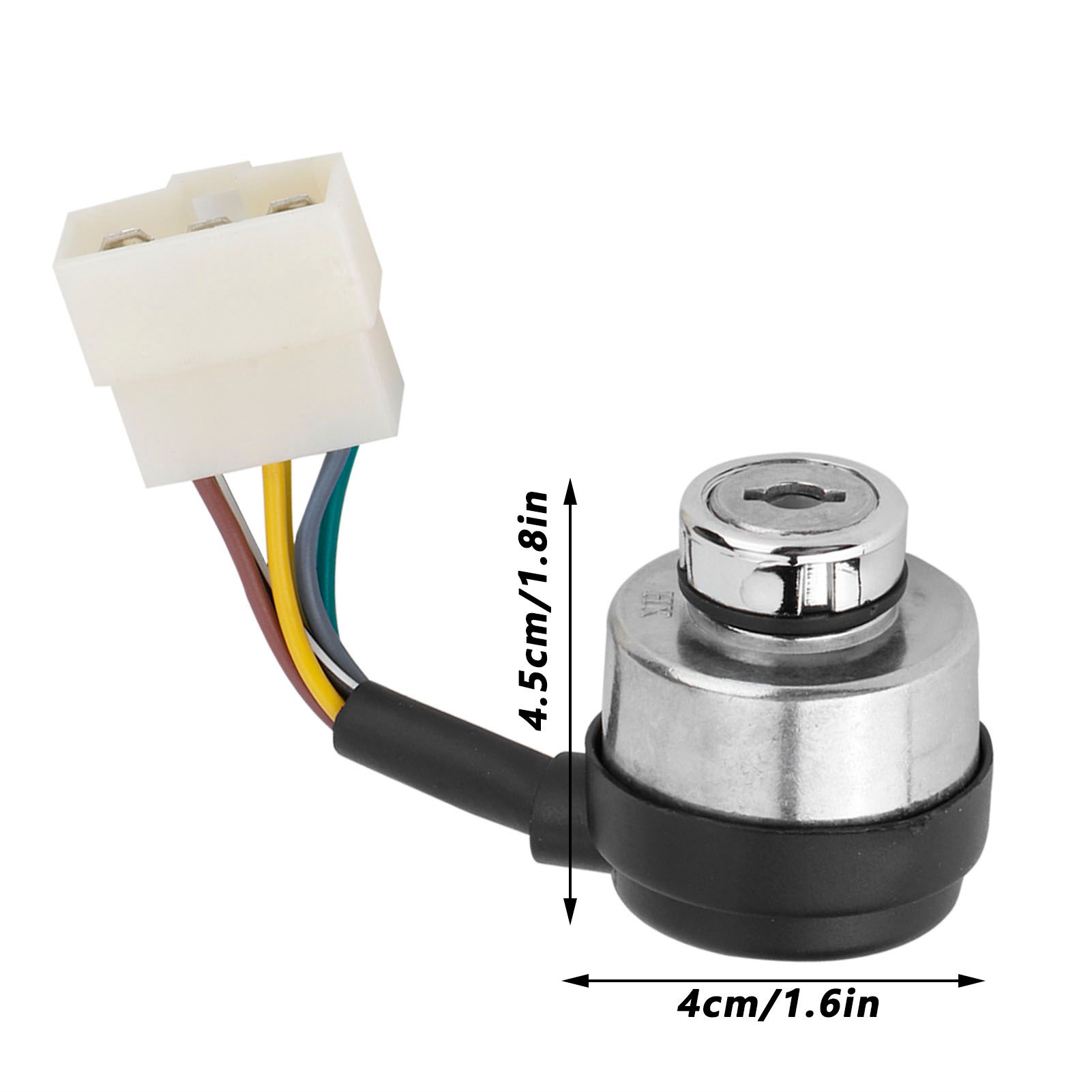 3Set 6 Wire Ignition Switch with Key for 188F/GX390/190F/GX420 Gasoline Engine view 14