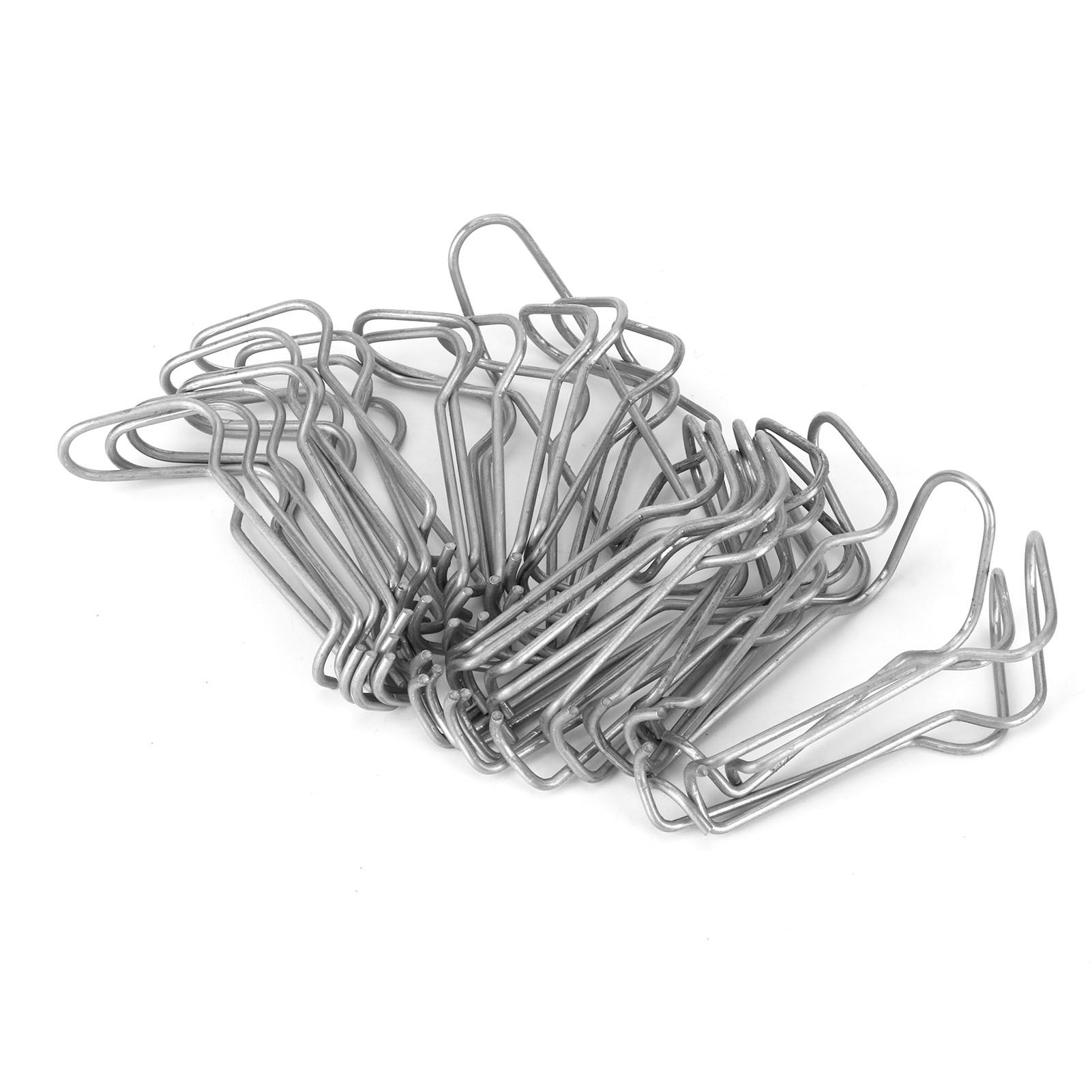 30Pcs Plant Support Spring Clip Stainless Steel Fixing Clamp for Garden view 3