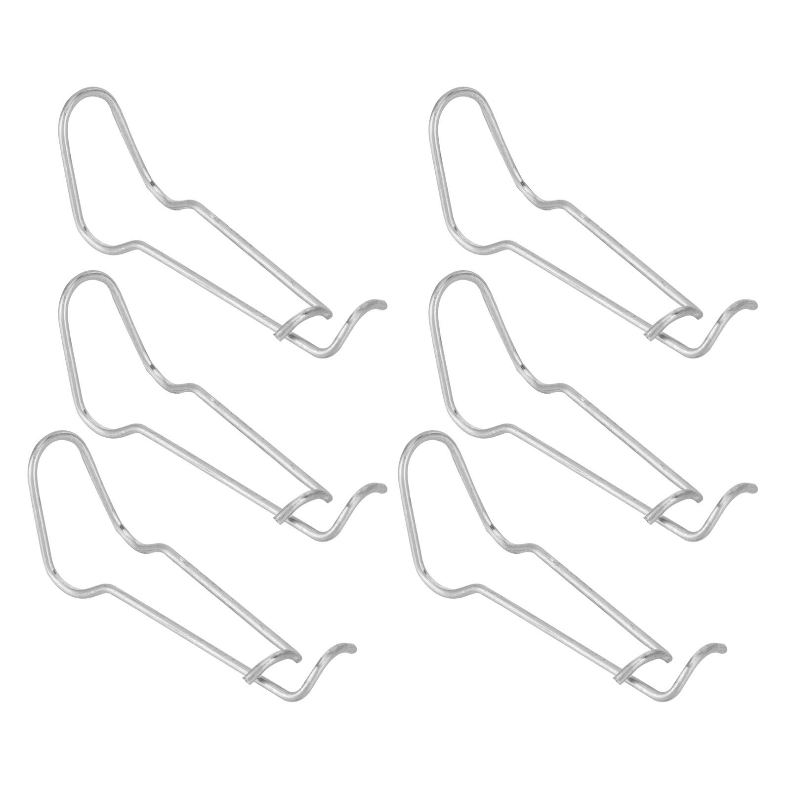 30Pcs Plant Support Spring Clip Stainless Steel Fixing Clamp for Garden view 7
